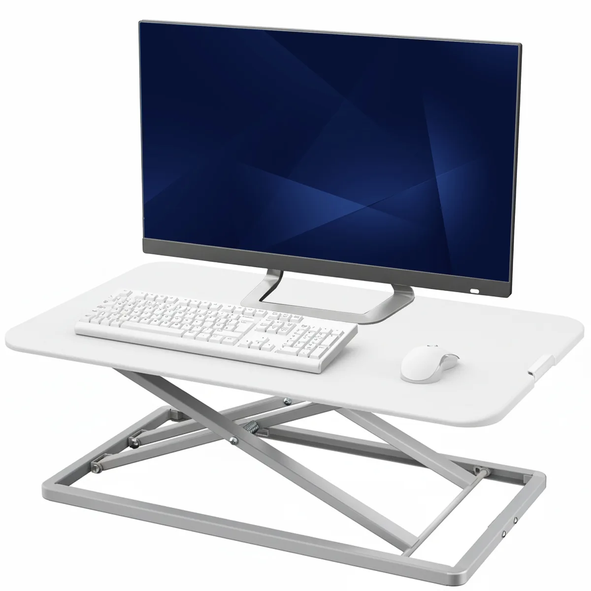 VIVO VIVO White Economy 29.3" Height Adjustable Standing Desk Riser — product photo