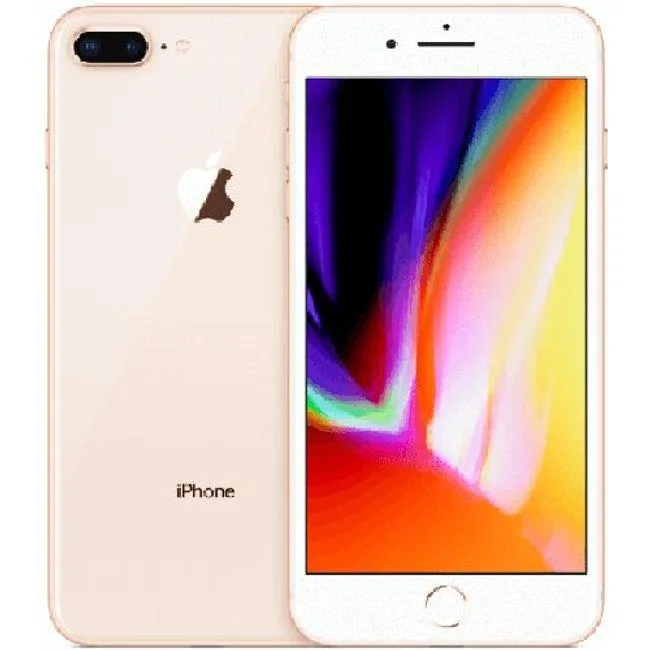 Apple Apple iPhone 8 Plus 256GB Gold cell phones - unlocked — product photo