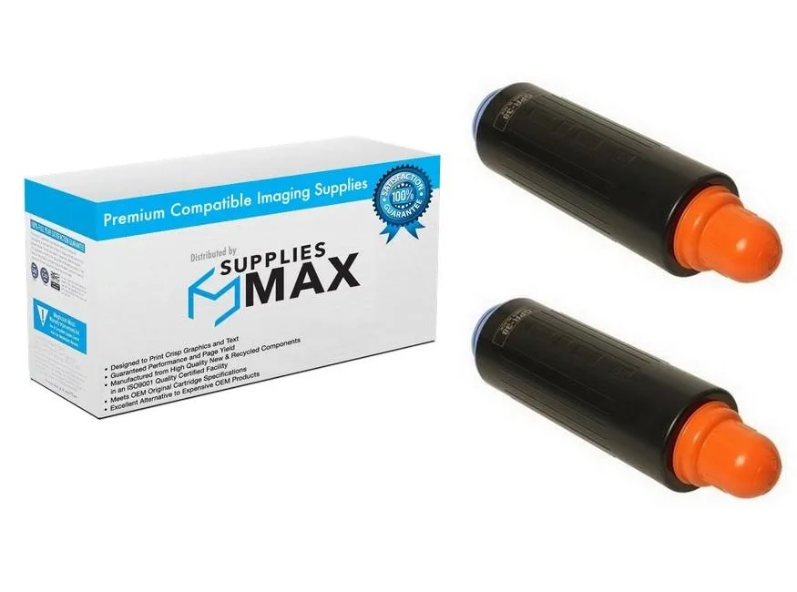 SuppliesMax SuppliesMax GPR-38 Black Toner Cartridge 2 Pack 56000 Pages — product photo