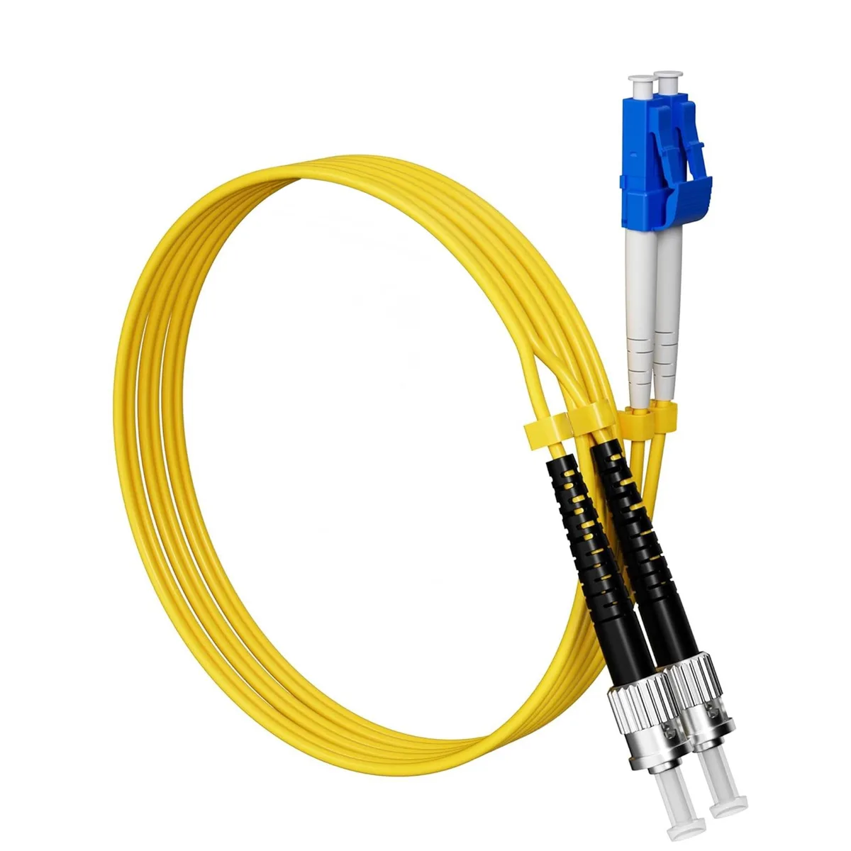 Lumenzi Lumenzi FC-OS1LCST-2-YL-1 LC/ST Singlemode Duplex Fibre Optic Cable 2 m — product photo