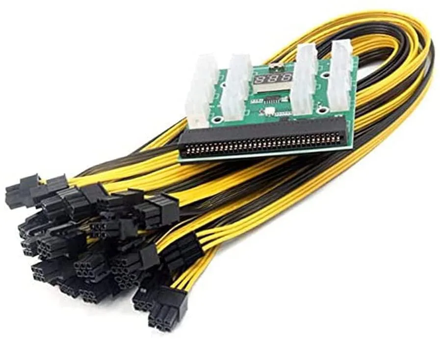 myVolts myVolts DPS-1200FB Breakout Board 64Pin to 12x 6Pin 50cm Cables — product photo