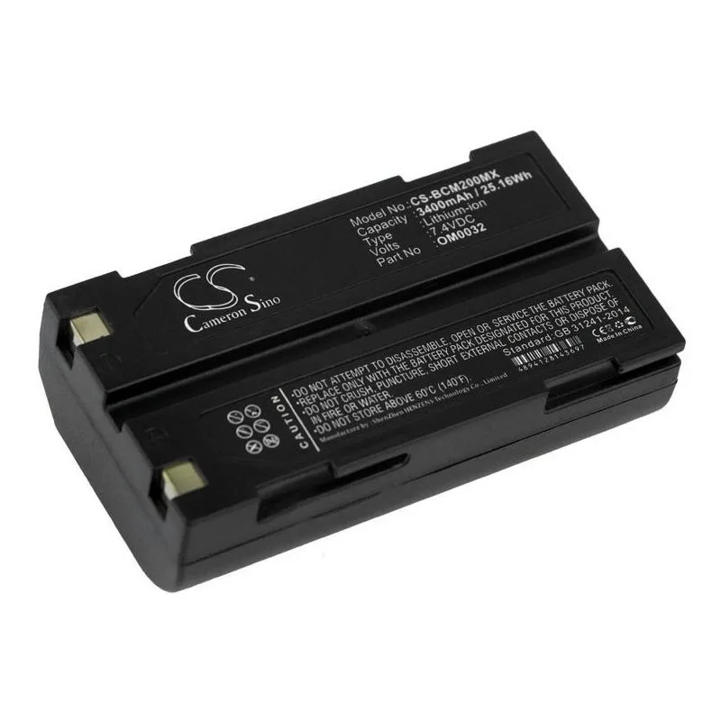 Cameron &amp; Co Cameron &amp; Co DS-CS-BCM200MX 7.4V 3400mAh Li-ion battery — product photo