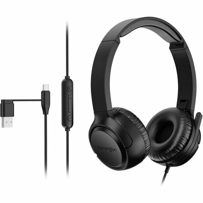 Kensington Kensington H950 EQ K97468WW On-Ear USB-C/USB-A Headset — product photo