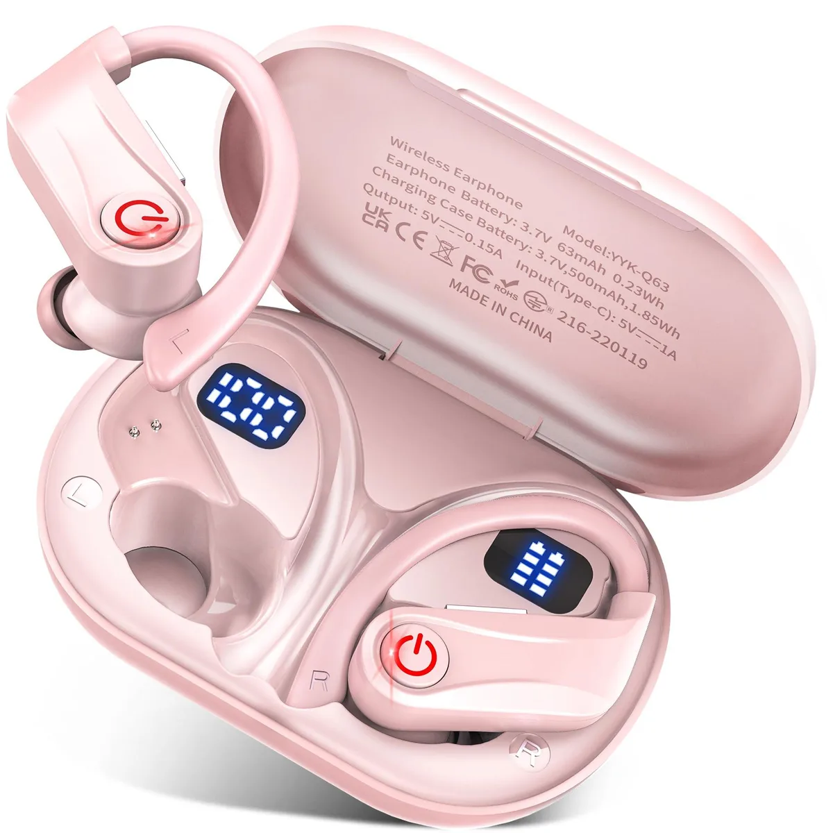 DNBeffulgent DNBeffulgent FB-YYK-Q63 Cherry Blossom Pink True Wireless Headphone — product photo