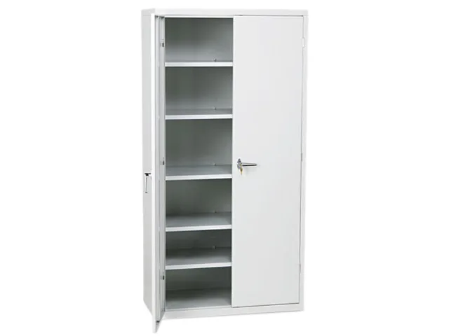 HON HON SC1872Q Storage Cabinet 36w 18.3d 71.3h Light Gray — product photo