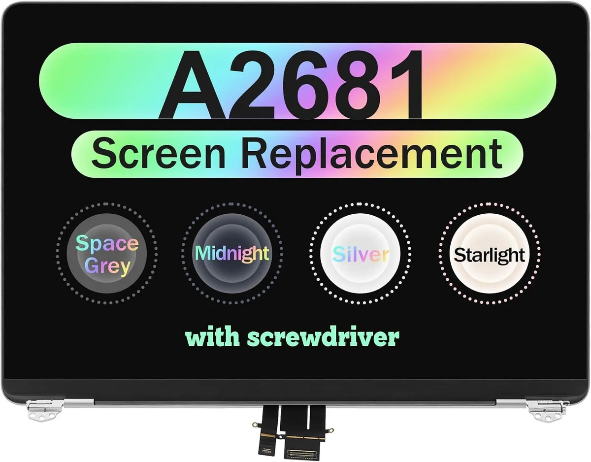 NUOLAISUN NUOLAISUN 13.6" laptop screen 2560x1664 Silver A2681 2022 — product photo