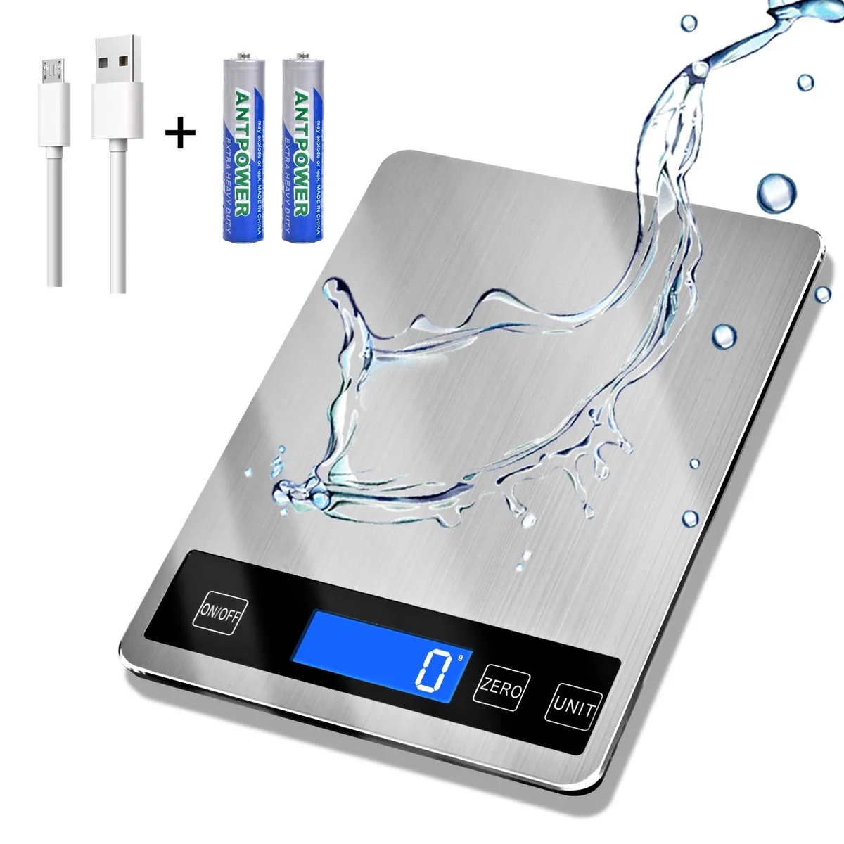  Deweywei XDZC-002 commercial kitchen appliance 33lb scale — product photo