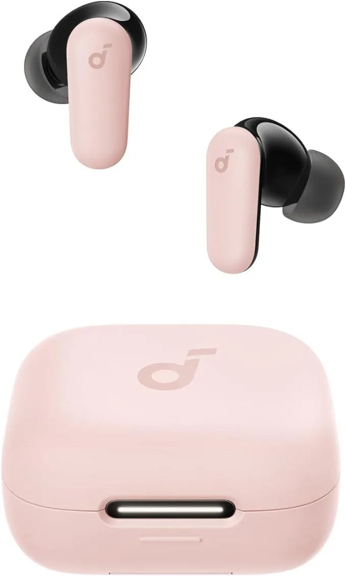 Anker Anker Soundcore P30i A3959 ANC Earbuds Pink 45h 42dB 10mm 10h IP54 Bluetooth 5.4 2-in-1 Case Stand — product photo