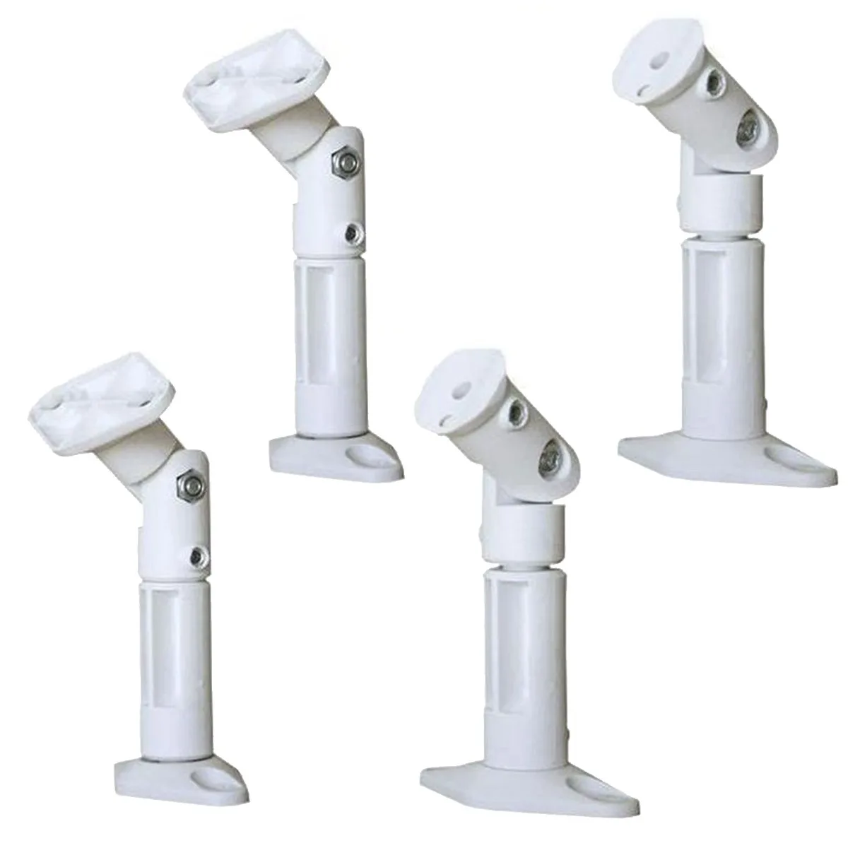 VideoSecu VideoSecu White Satellite Speaker Mount 4-Pack 10 lbs — product photo