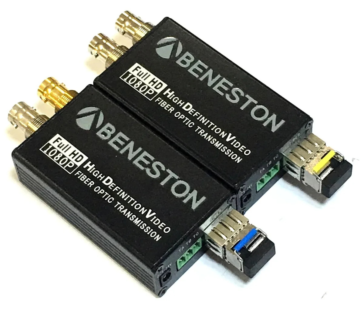 BENESTON BENESTON VCF-HMF01TX/RX-T 3G-SDI Fiber Extender 20km LC Single-Mode RS485 Tally Loop — product photo