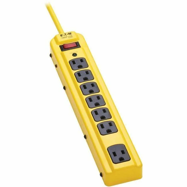 Tripp Lite Tripp Lite TLM704SA 7-Outlet Surge Protector 450J 1500J 120V 15A 1800VA Black — product photo