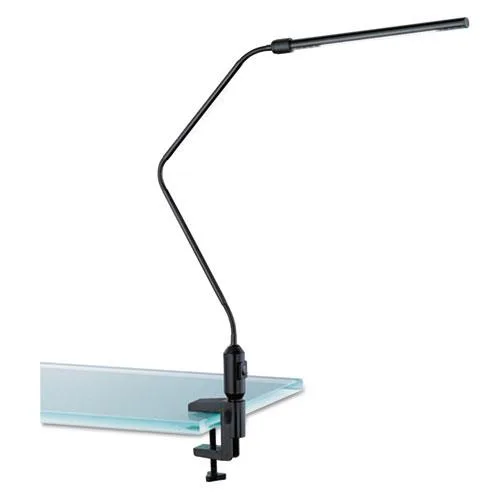 Alera Alera ALELED902B LED Desk Lamp 5.13"wx21.75"dx21.75"h Blk — product photo