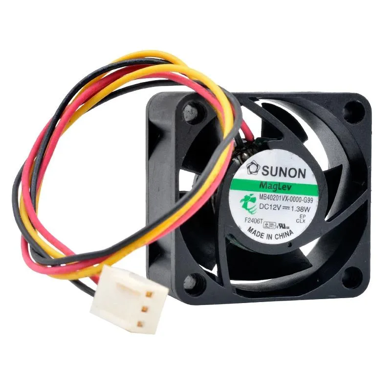 UTEK UTEK MB40201VX-0000-G99 40mm case fan 40x40x20mm 12V 1.38W 3-pin 8200RPM 10.8CFM 29.5dBA — product photo