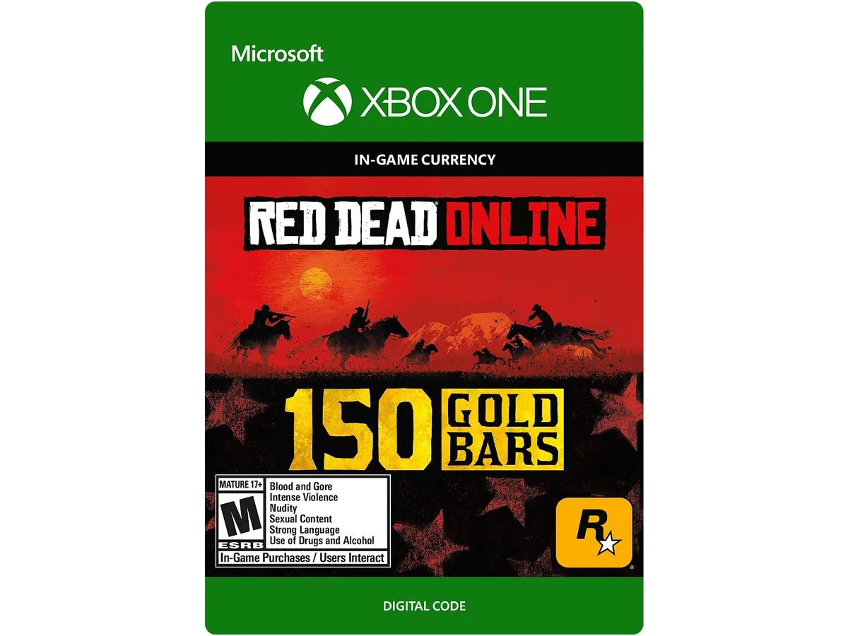 Rockstar Games Rockstar Games KZP-00019 150 Gold Bars downloadable game — product photo