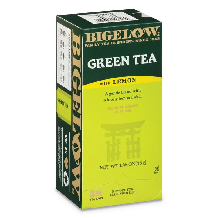 Bigelow Bigelow Green Tea with Lemon 28 bags 0.34 lb — product photo