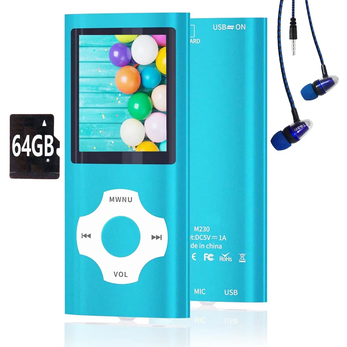 GSM Outdoors GSM Outdoors 2 in 1 accessory 64GB 1.82" screen — product photo