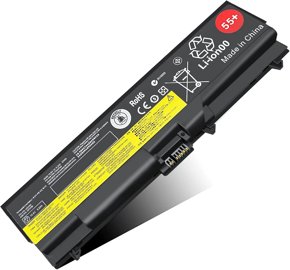 PISKEKAT PISKEKAT 57 Wh 6-cell 10.8V Li-ion laptop battery for Lenovo ThinkPad — product photo