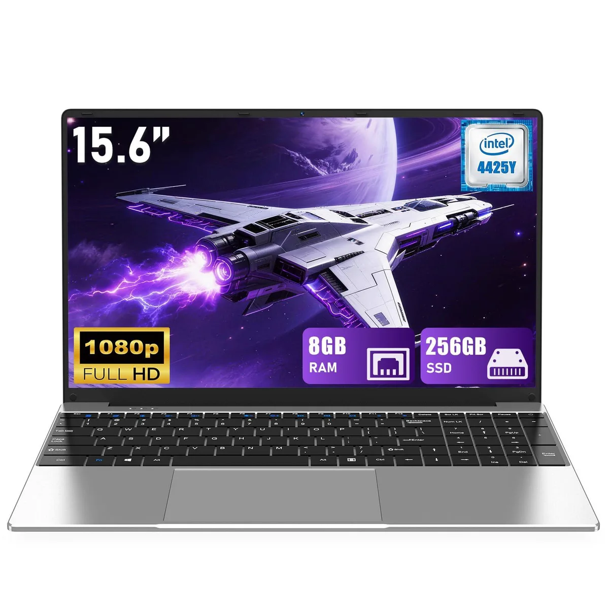 NIAKUN NIAKUN NY-14 laptop 15.6 inch 1920x1080 8GB 256GB Pentium 4425Y Silver — product photo