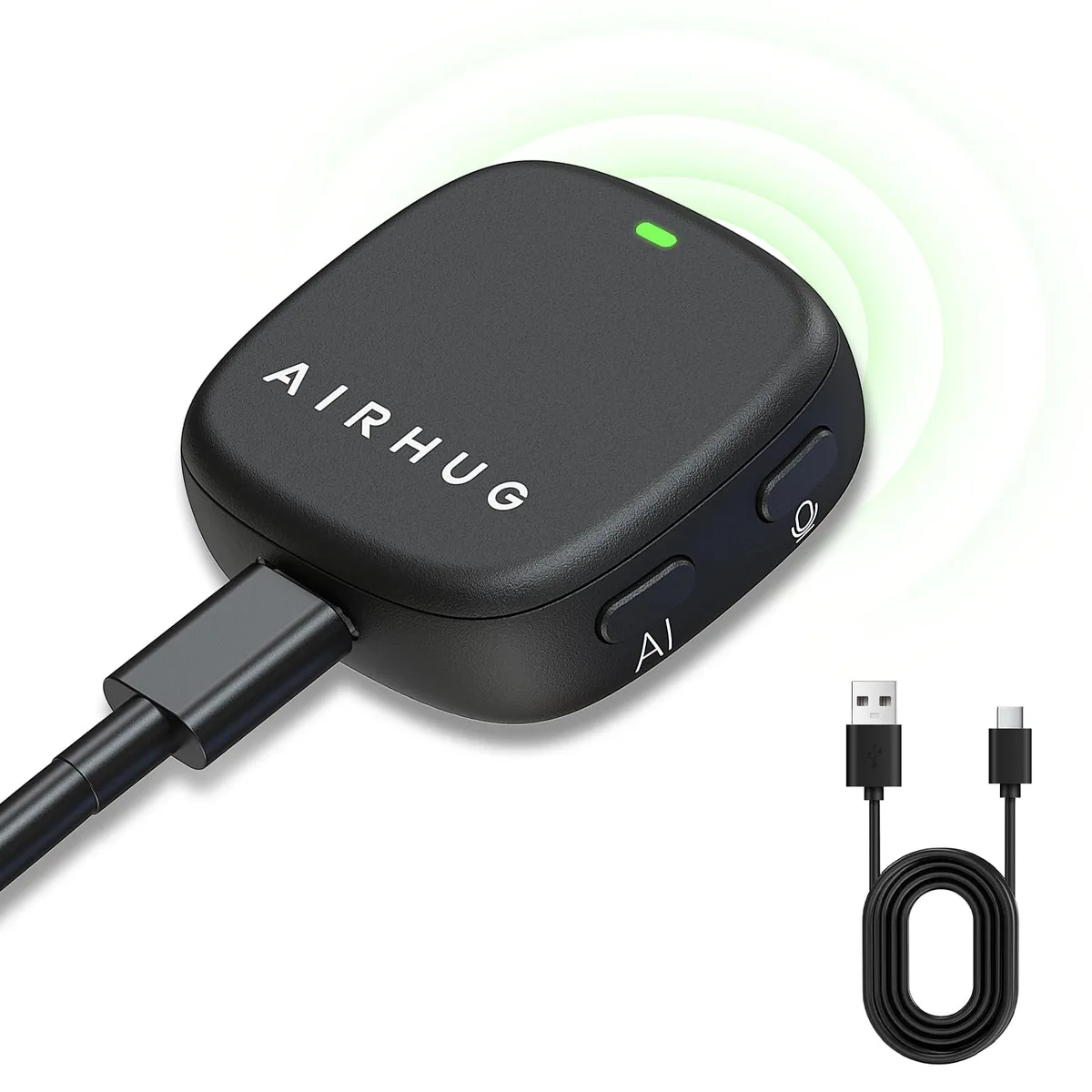 AIRHUG 28 USB Microphone with Magnetic Mount — product photo