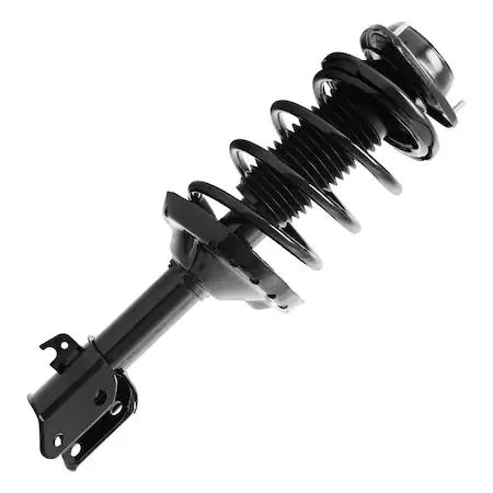 Unity 11926 front right complete strut assembly, silver metal coil spring and housing