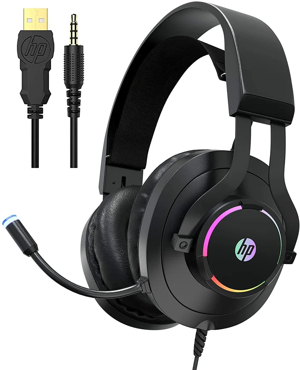 HP HP H360G Gaming Headset 7.1 Surround 50mm 3.5mm Jack — product photo