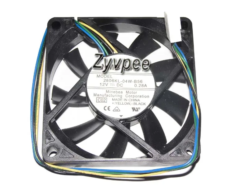 Zyvpee Zyvpee 2806KL-04W-B56 C02 70mm 4-pin case fan — product photo