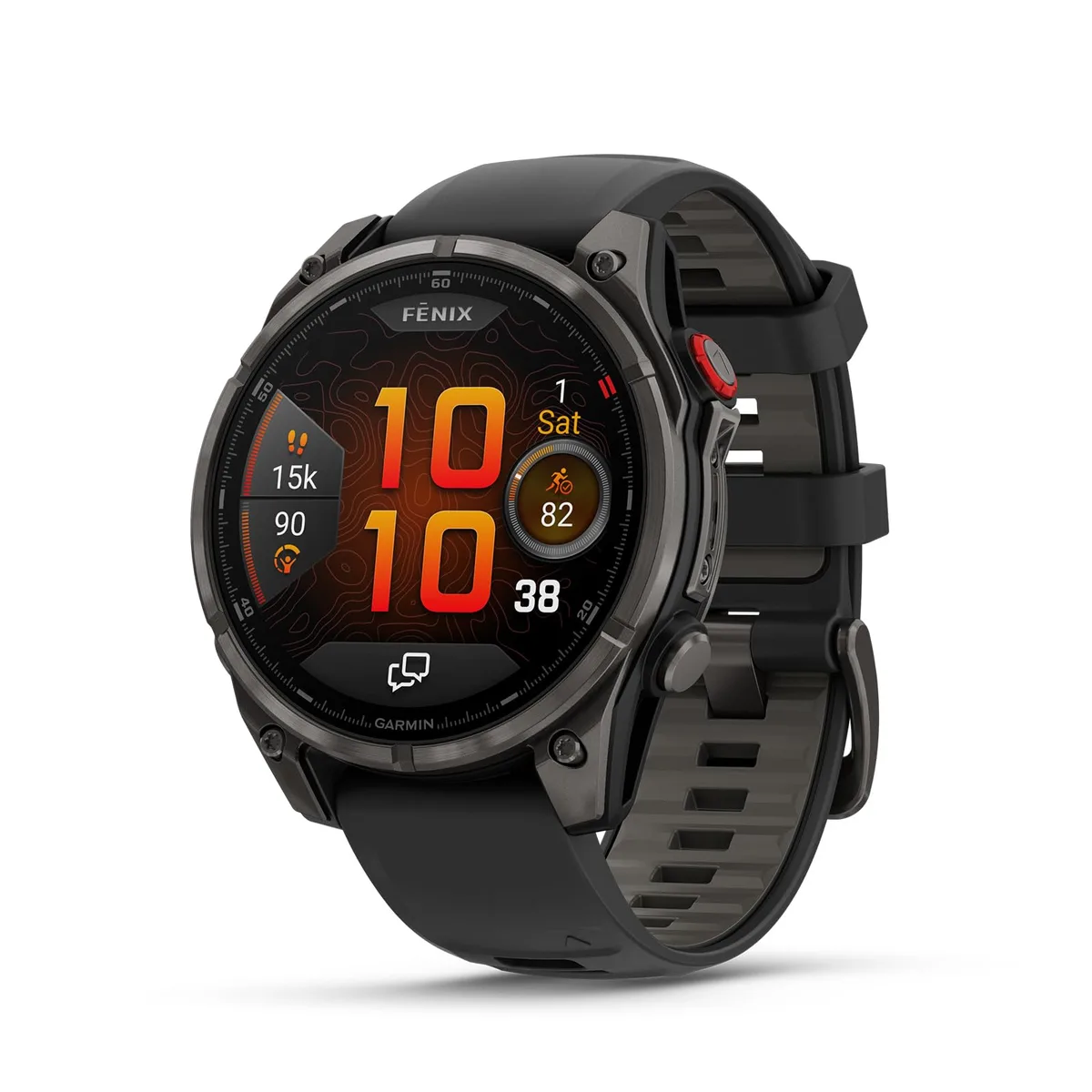 Garmin Garmin fēnix 8 Pro 51 mm AMOLED Sapphire Carbon Gray DLC Titanium — product photo