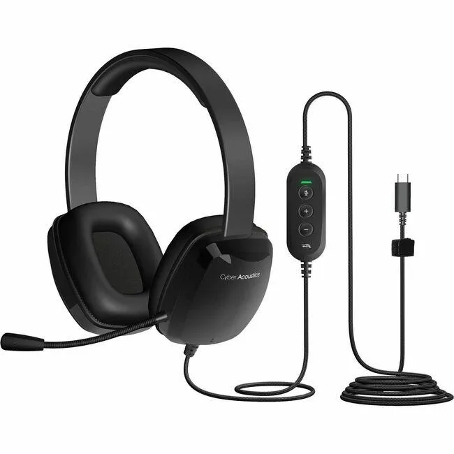 Cyber Acoustics Cyber Acoustics AC-6014 USB-C Headset accessory — product photo