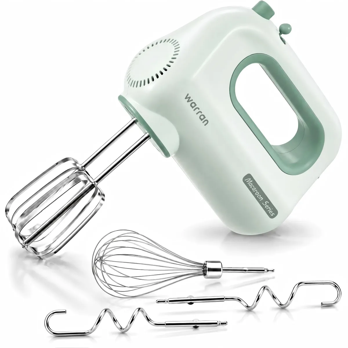  warran HM050UL-GN01 300W Hand Mixer Green 1.66 lbs — product photo