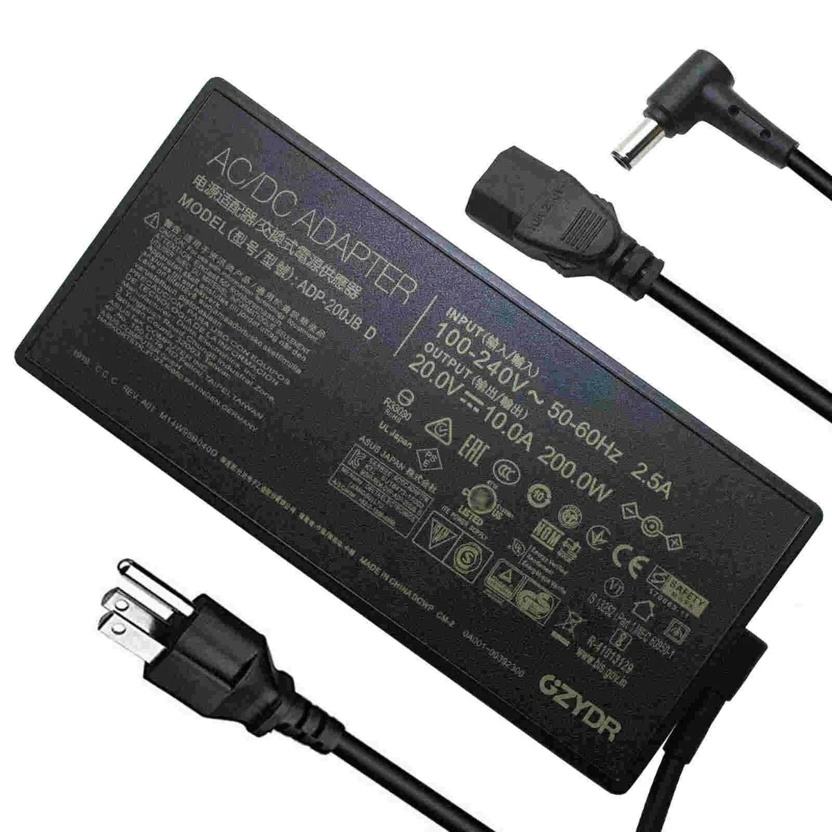 GSM Outdoors GSM Outdoors ADP-200JB D 20V 10A 200W AC Adapter — product photo