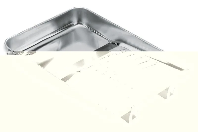 Wooster Brush Company Wooster Brush Company R402-11 Steel Paint Tray 1 qt Silver — product photo
