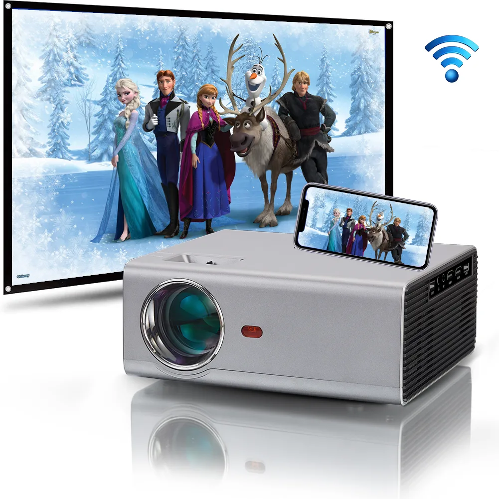 FLZEN FLZEN FLZEN-M1A home theater projector 1280x720 3500 lumens — product photo