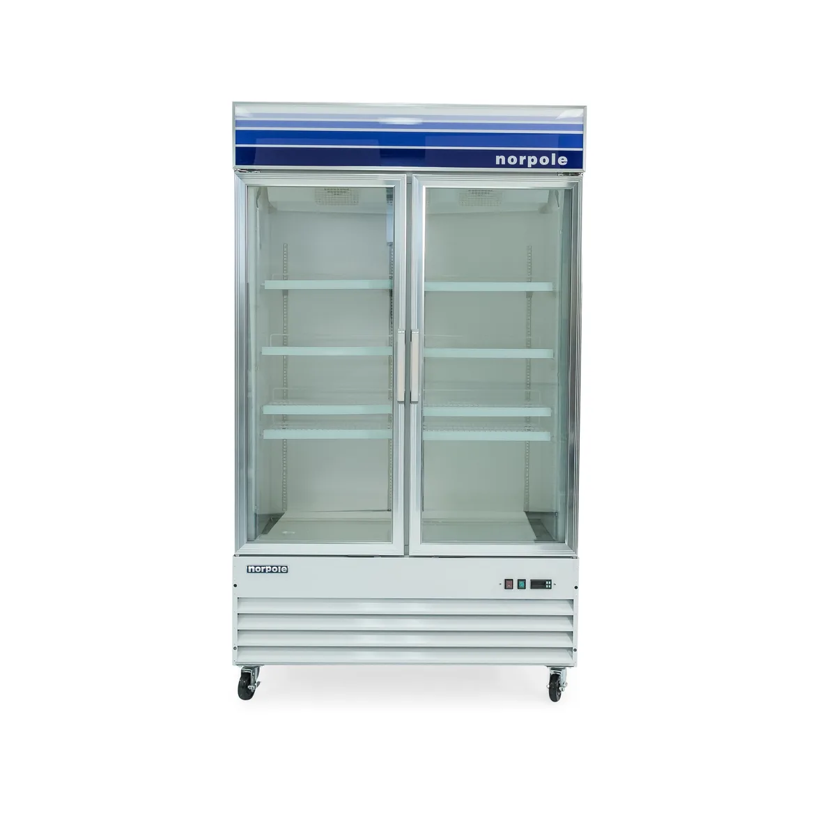 Magic Chef Magic Chef 29 cu. ft. Glass Door Reach-In Merchandiser Freezer White — product photo
