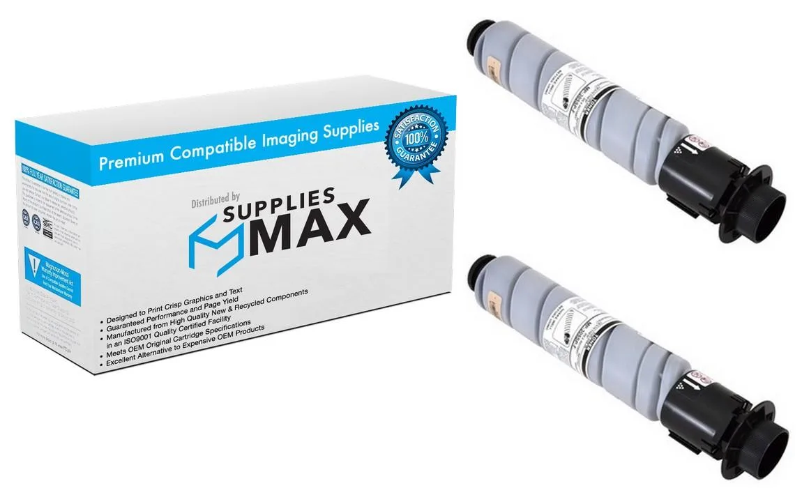 SuppliesMax SuppliesMax SAV842141_2PK Black Toner Cartridge 2 Pack 9000 Pages — product photo