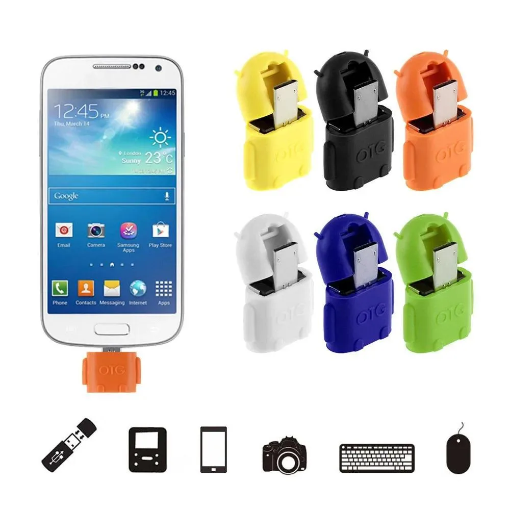 Hetai Tech Hetai Tech Micro USB to USB A OTG Adapter 3cm — product photo