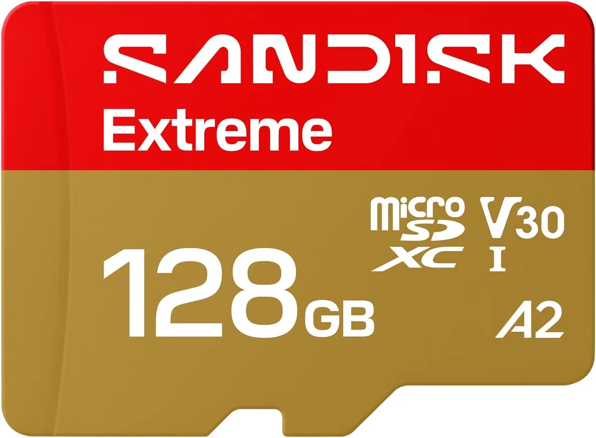 SanDisk SanDisk Extreme 128GB microSD UHS-I SDSQXH9-128G-GZ6MA — product photo