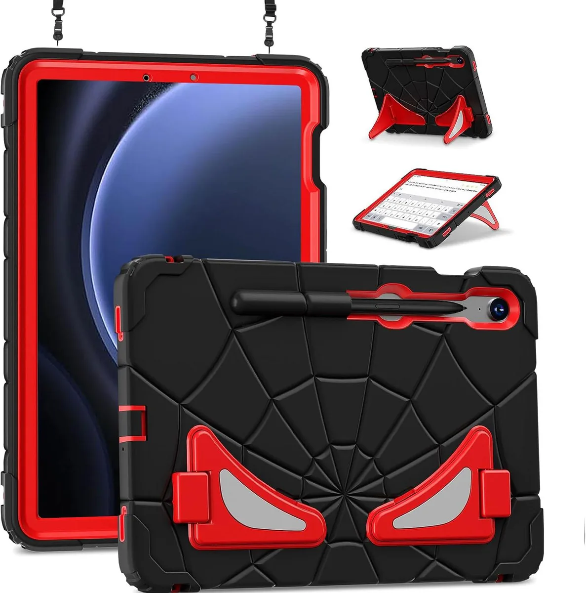 BONAEVER BONAEVER SM-X400/X406B laptop case 10.9 inch Black/Red — product photo