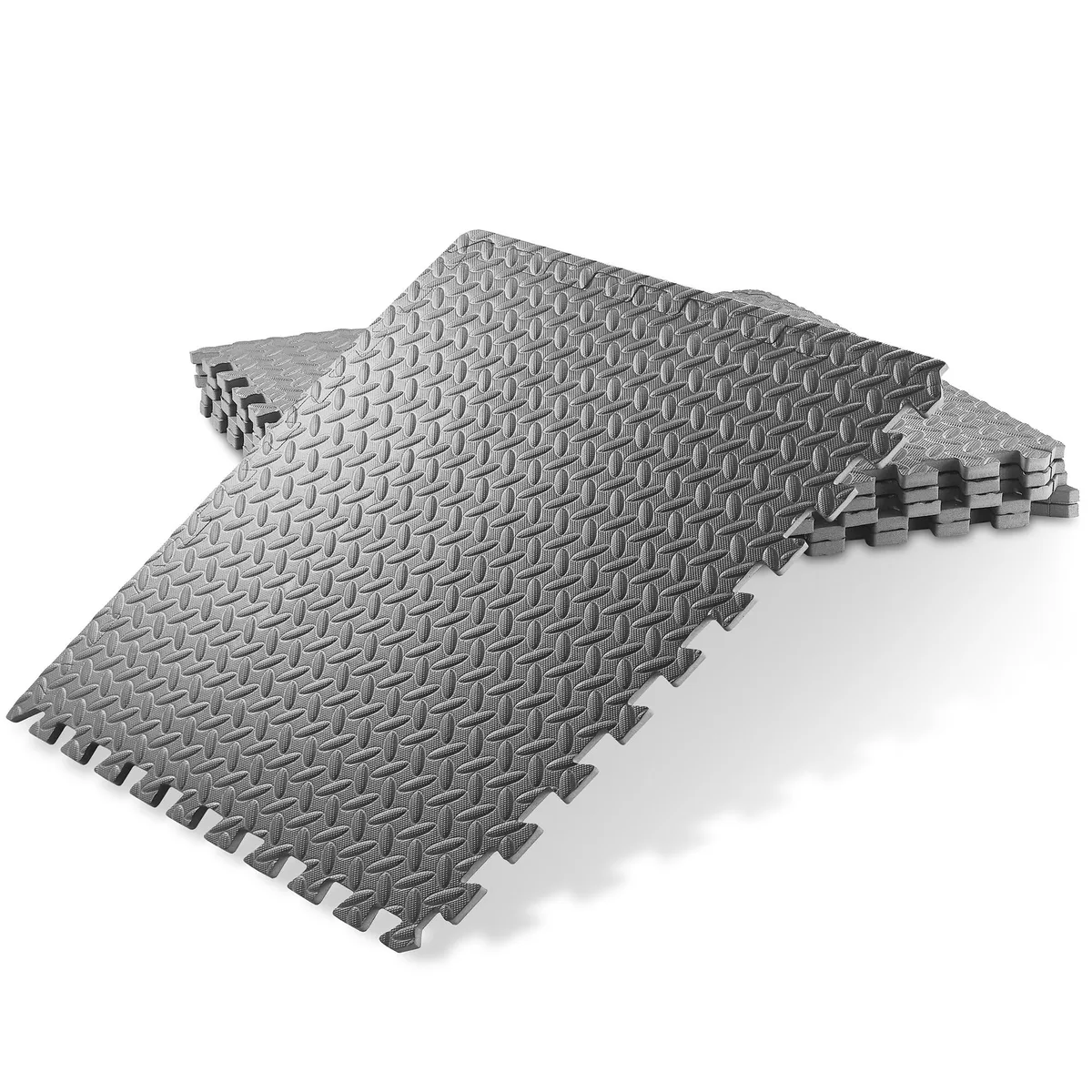 Philosophy Gym Philosophy Gym 24 Sq Ft 1/2" Thick Gray Foam Puzzle Mats — product photo