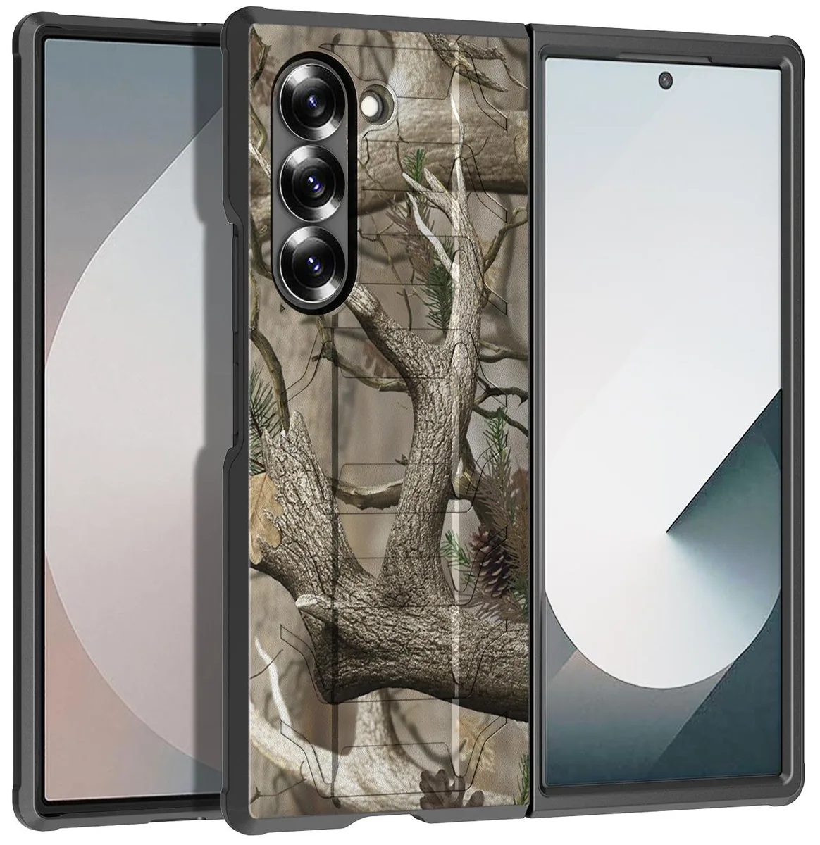 Nakedcellphone Nakedcellphone Tough Case for Z Fold 6 – Bush Camo — product photo