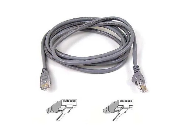 Belkin Belkin A3L980-100-S Cat 6 network ethernet cable 100 ft gray — product photo