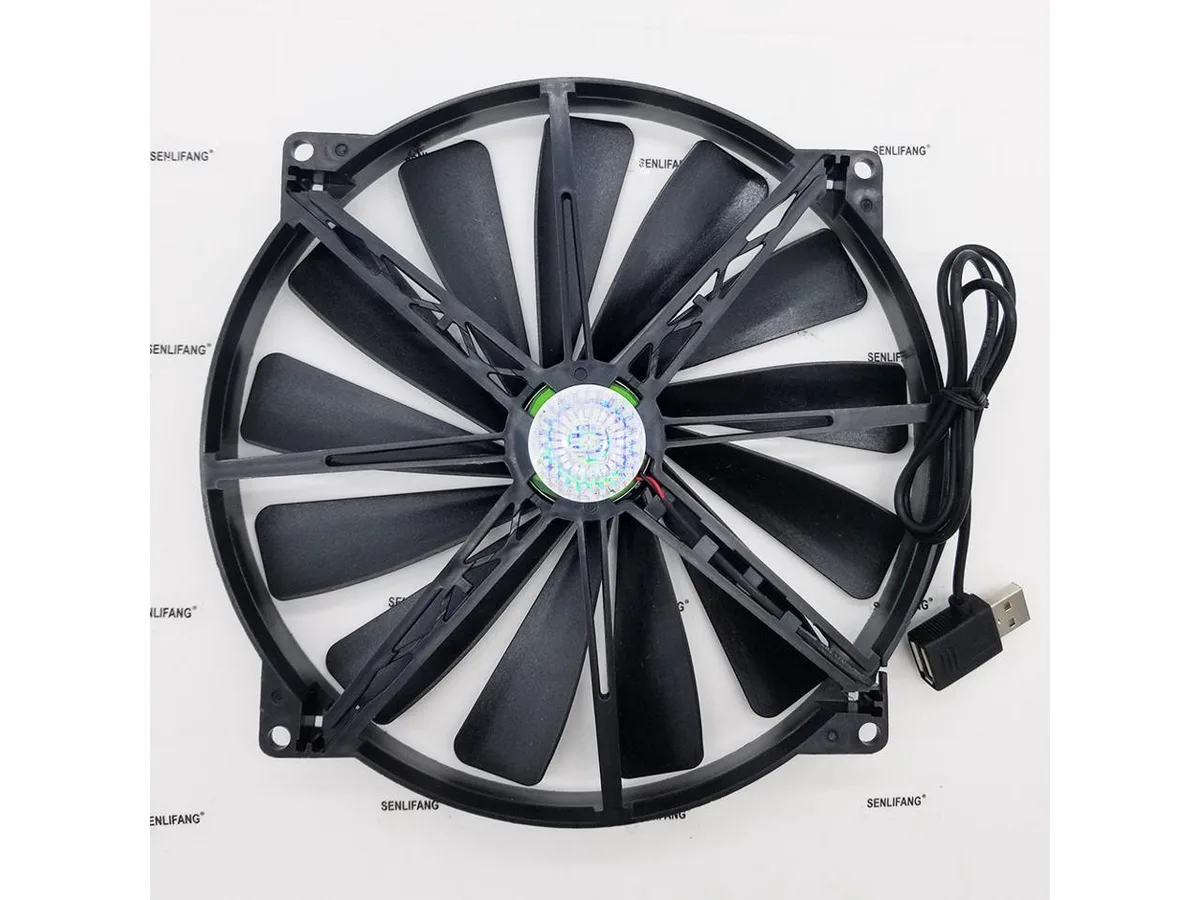 Fans Fans USB cooling fan 20cm 200x200x20mm 5V 0.30A — product photo