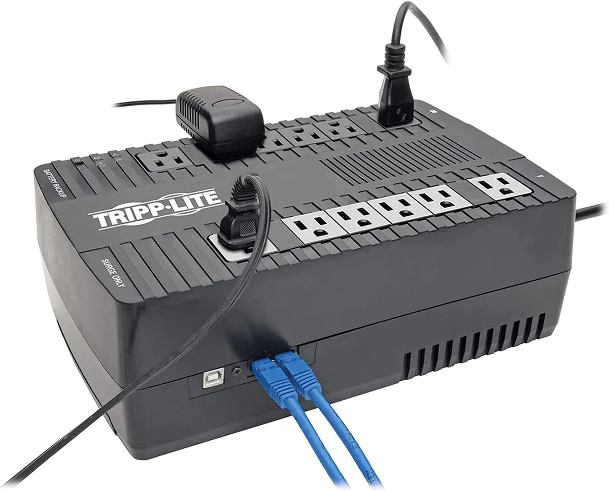 Tripp Lite Tripp Lite AVR750U 750VA UPS Battery Backup 450W video accessory — product photo