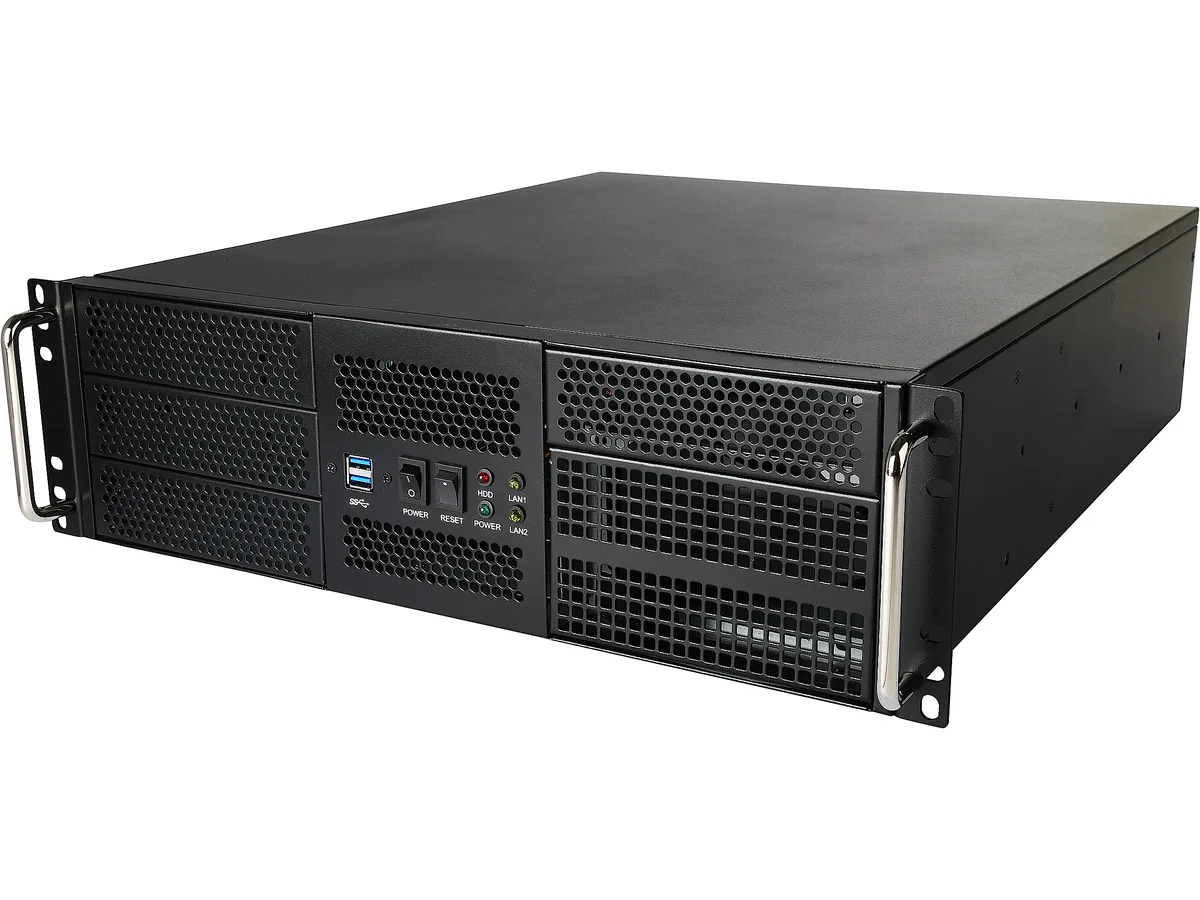 Athena Power Athena Power RM-3UWIN525 3U rackmount server chassis — product photo