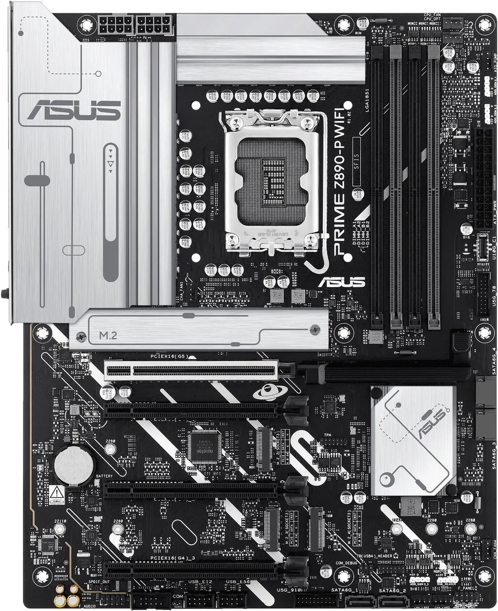 ASUS ASUS PRIME Z890-P WIFI Intel LGA 1851 ATX Motherboard — product photo