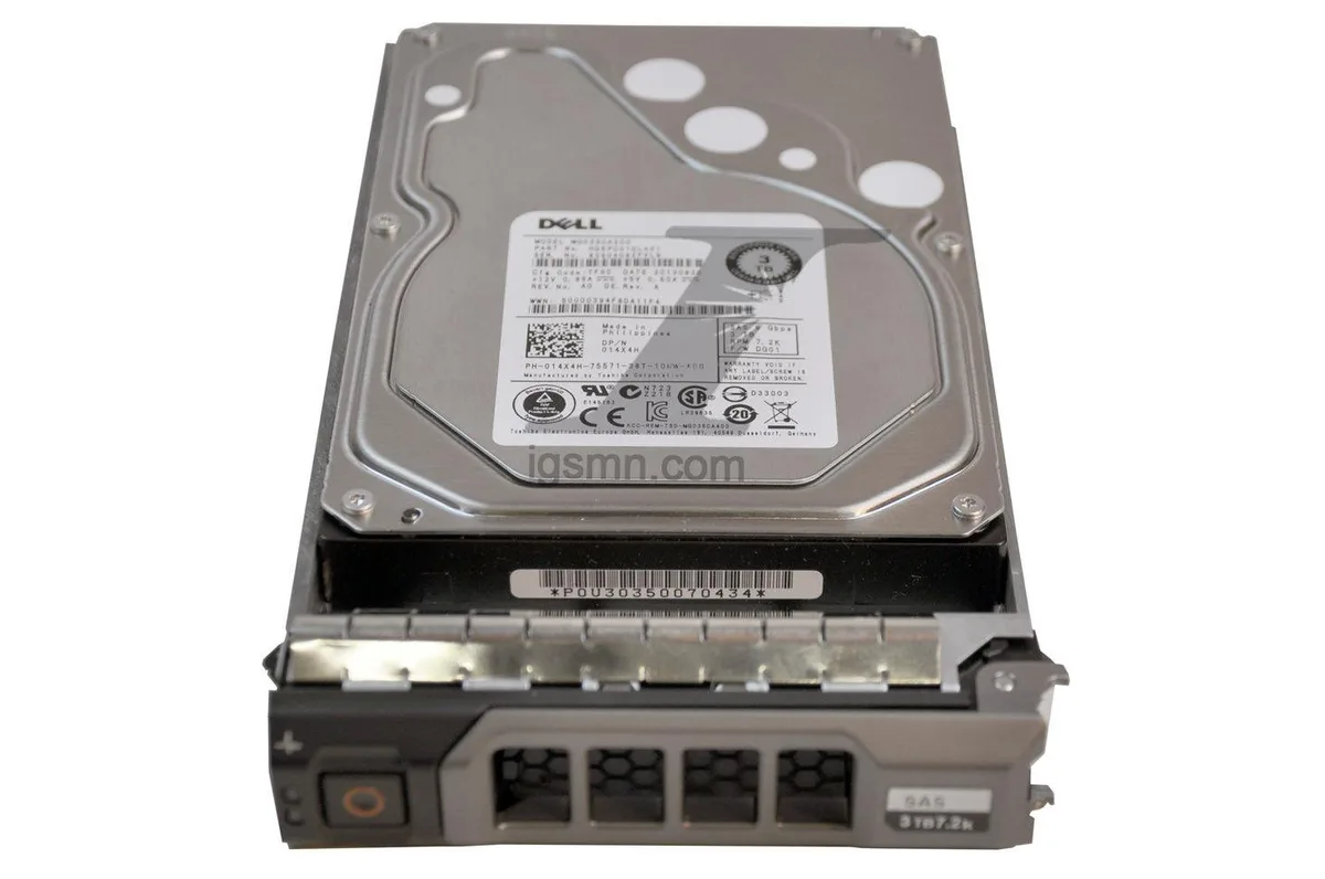 DELL DELL 14X4H 3.5 7.2K SAS internal hard drive — product photo