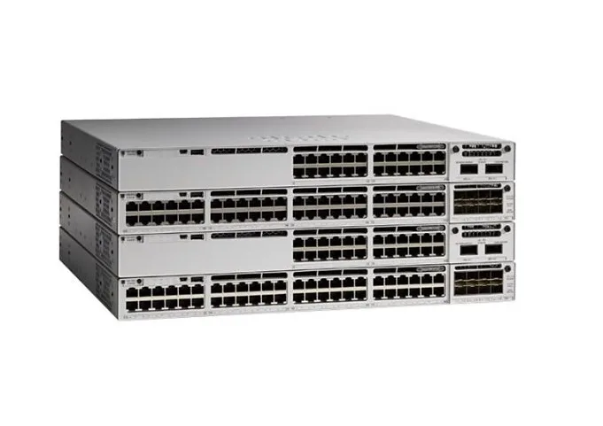 Cisco Systems, Inc. Cisco Systems, Inc. C9300L-24P-4G-A network switch 24 PoE+ ports 4 1G uplinks 505 W — product photo