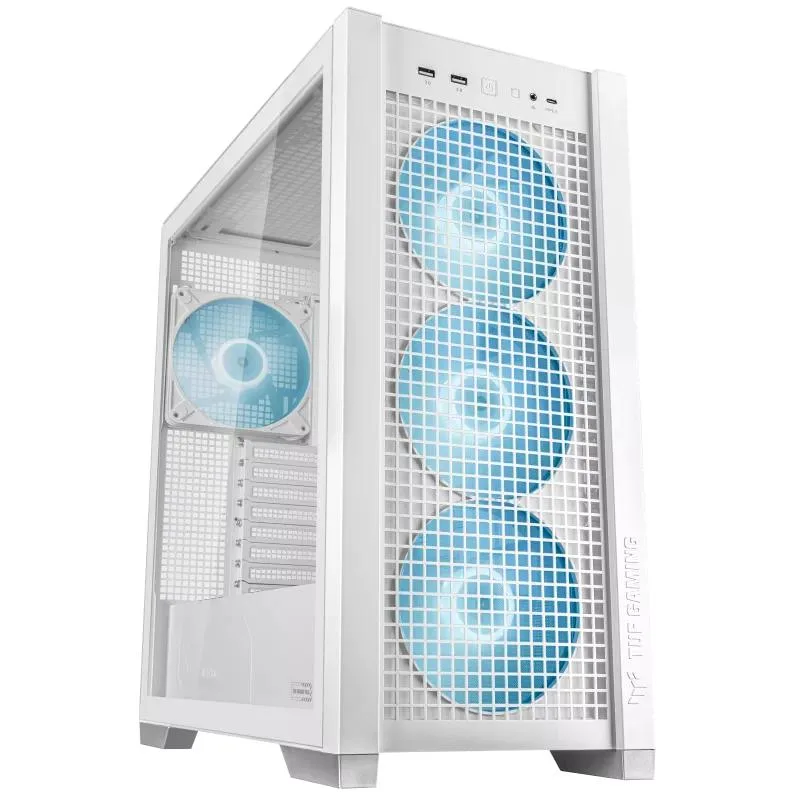 ASUS ASUS TUF GT302 ARGB Mid-Tower Case White — product photo