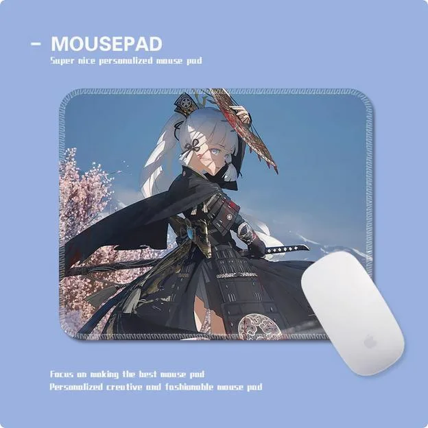 Enfain Enfain Kamisato Ayaka Mouse Pad Small 30x25cm White — product photo