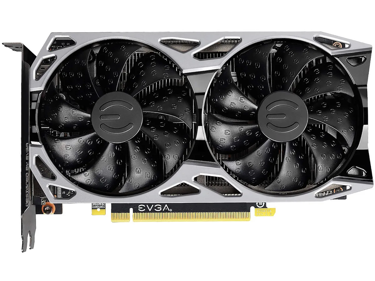 EVGA EVGA GeForce GTX 1650 SUPER SC Ultra 04G-P4-1357-KR 4GB GDDR6 graphics card — product photo