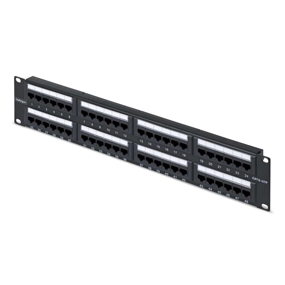 STARTECH STARTECH CPANEL48 48-Port 2U Cat6 Patch Panel — product photo